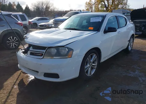2014 Dodge Avenger Se z USA, uszkodzony, nr VIN 1C3CDZAB6EN167404